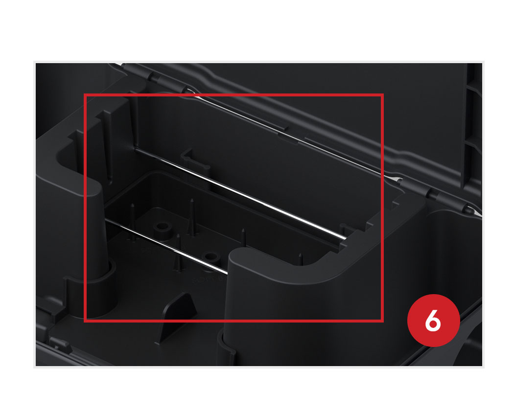 EZ Secured feature Rods