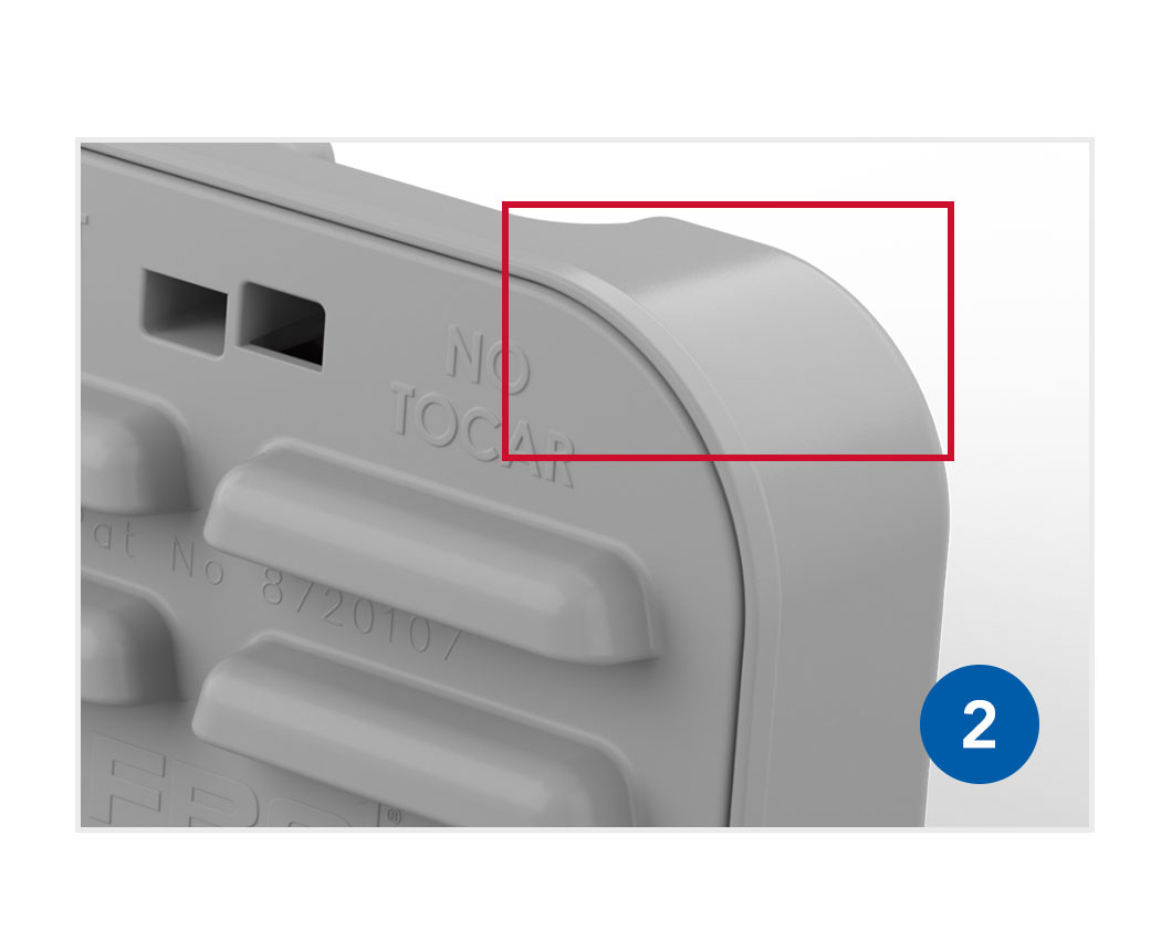FBS Product Rectangle Clear plastic