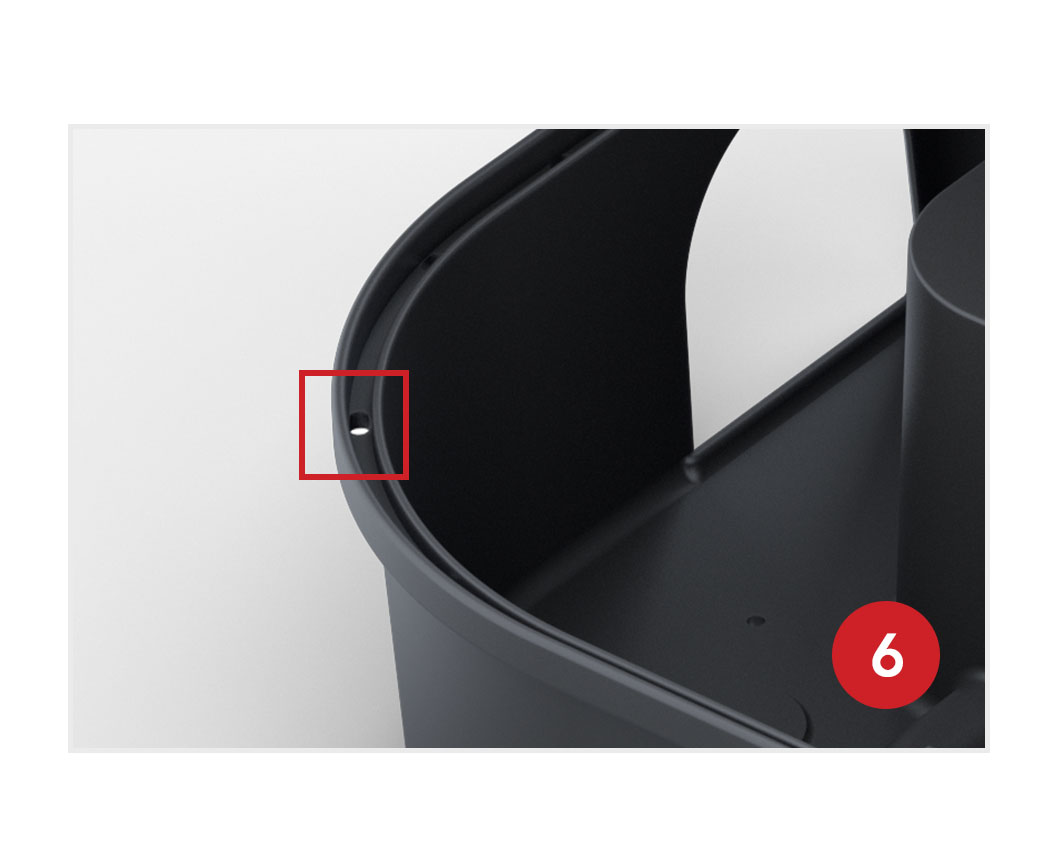 VM Products EZ Klean Feature Drain holes