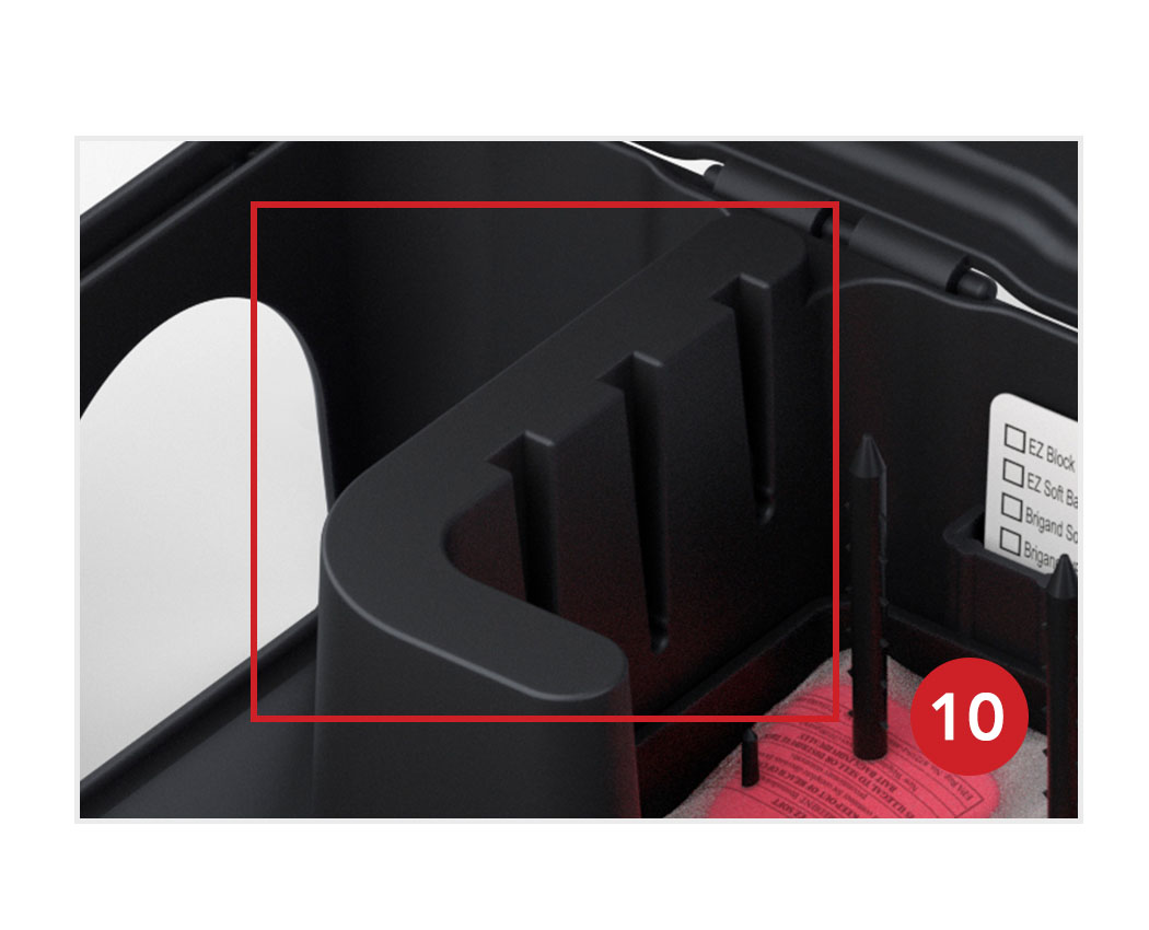 VM Products EZ Klean Feature Dual wall